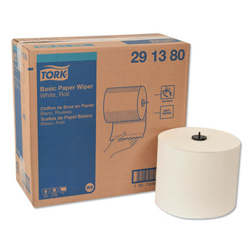 Tork® Paper Wiper Roll Towel, 7.68" X 1150 Ft, White, 4 Rolls-carton freeshipping - TVN Wholesale